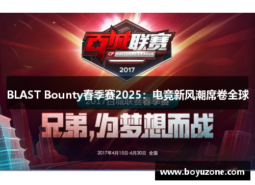 BLAST Bounty春季赛2025：电竞新风潮席卷全球